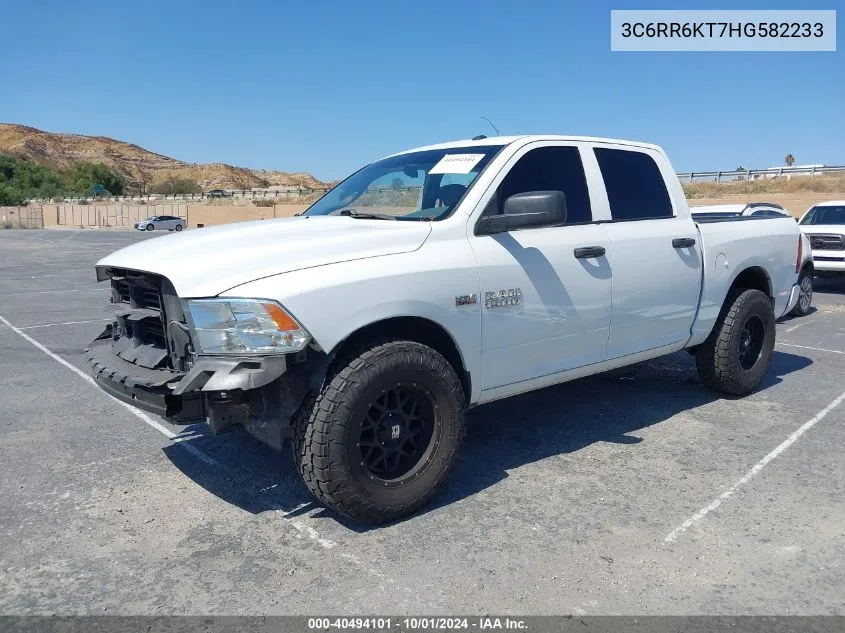 3C6RR6KT7HG582233 2017 Ram 1500 Express 4X2 5'7 Box