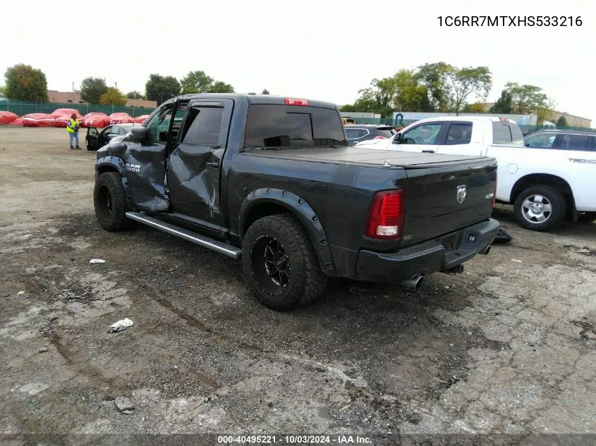 2017 Ram 1500 Sport VIN: 1C6RR7MTXHS533216 Lot: 40495221