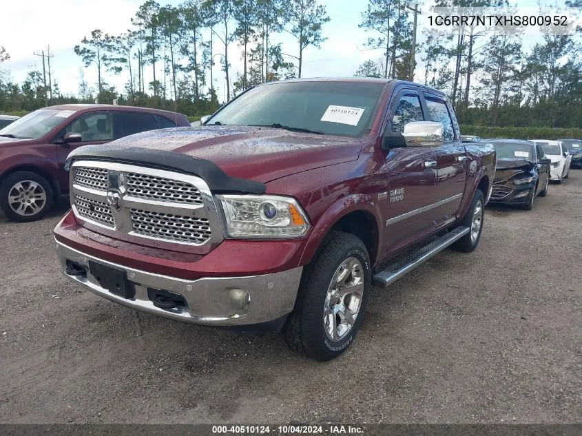 1C6RR7NTXHS800952 2017 Ram 1500 Laramie 4X4 5'7 Box