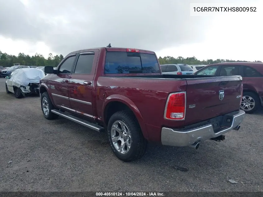 1C6RR7NTXHS800952 2017 Ram 1500 Laramie 4X4 5'7 Box