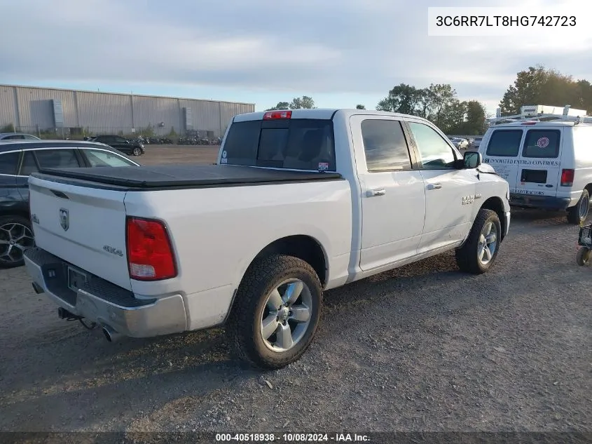 3C6RR7LT8HG742723 2017 Ram 1500 Slt