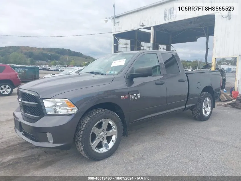 1C6RR7FT8HS565529 2017 Ram 1500 Express 4X4 6'4 Box