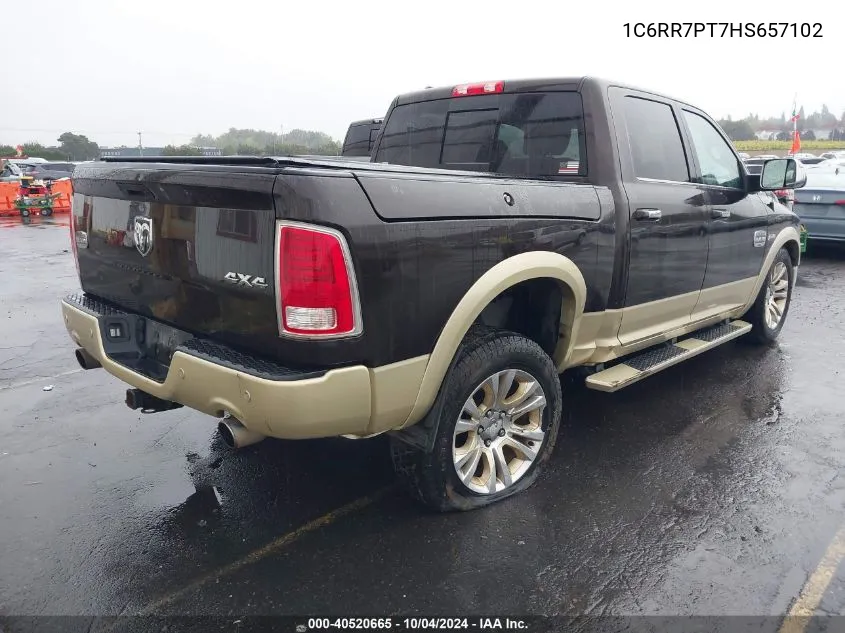 1C6RR7PT7HS657102 2017 Ram 1500 Longhorn