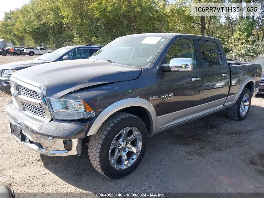 2017 Ram 1500 Laramie 4X4 6'4 Box VIN: 1C6RR7VT1HS541655 Lot: 40523140