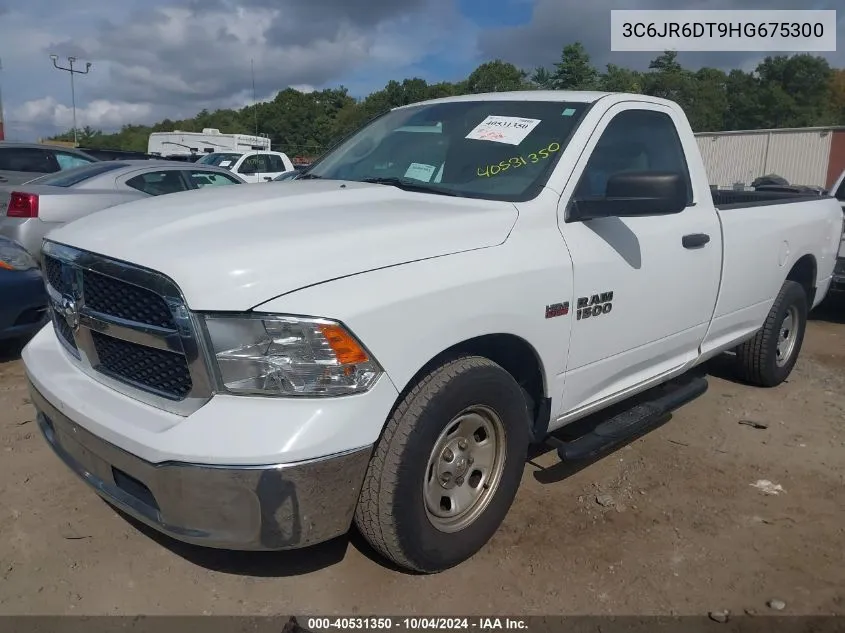 2017 Ram 1500 Tradesman 4X2 8' Box VIN: 3C6JR6DT9HG675300 Lot: 40531350