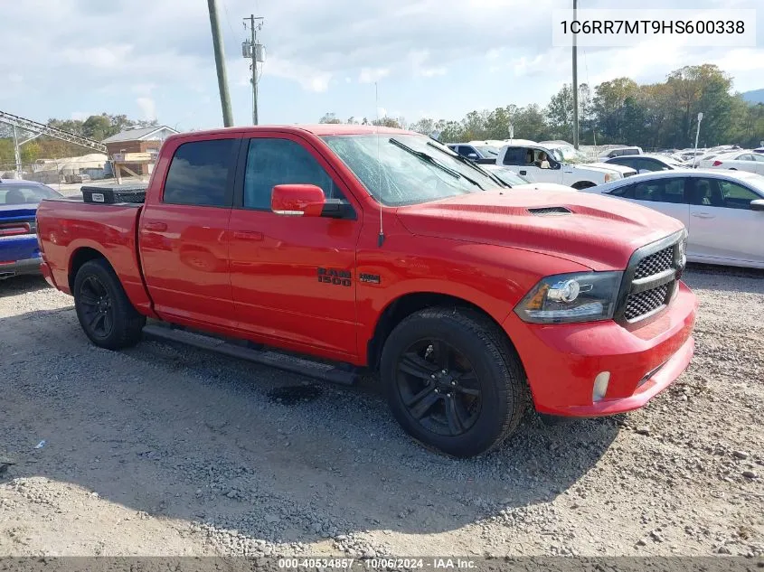 2017 Ram 1500 Night 4X4 5'7 Box VIN: 1C6RR7MT9HS600338 Lot: 40534857