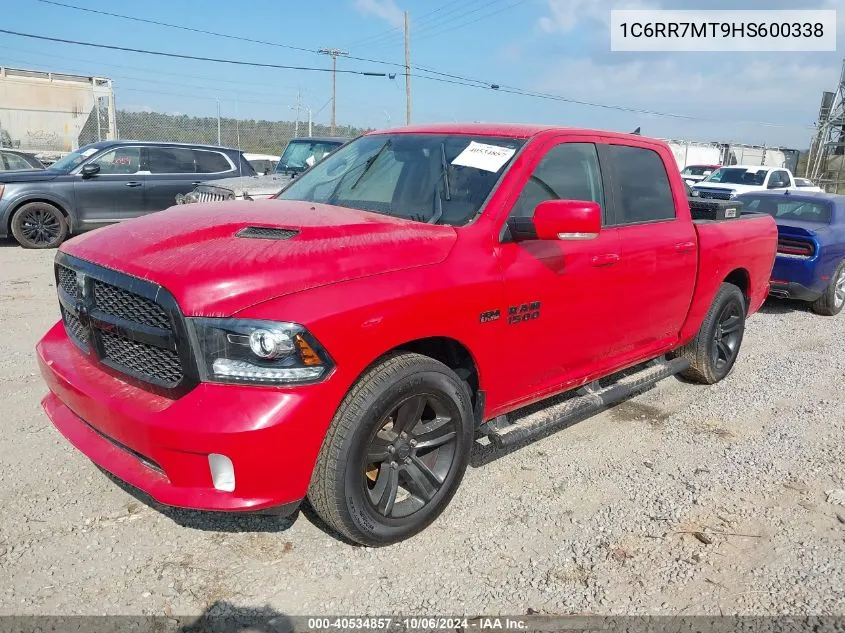 2017 Ram 1500 Night 4X4 5'7 Box VIN: 1C6RR7MT9HS600338 Lot: 40534857