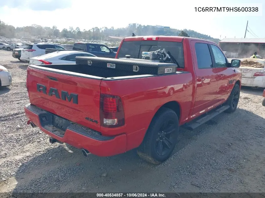 1C6RR7MT9HS600338 2017 Ram 1500 Night 4X4 5'7 Box