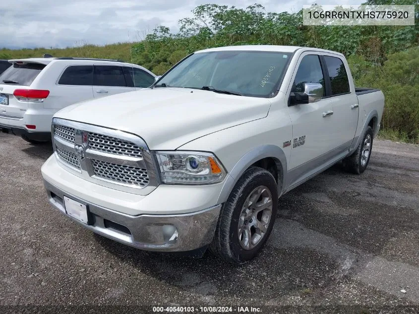 2017 Ram 1500 Laramie 4X2 5'7 Box VIN: 1C6RR6NTXHS775920 Lot: 40540103