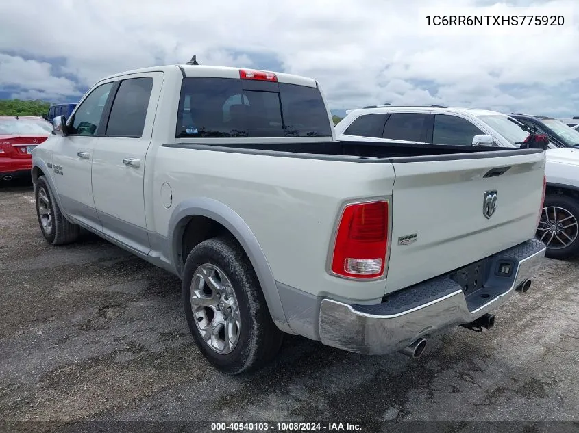 1C6RR6NTXHS775920 2017 Ram 1500 Laramie 4X2 5'7 Box