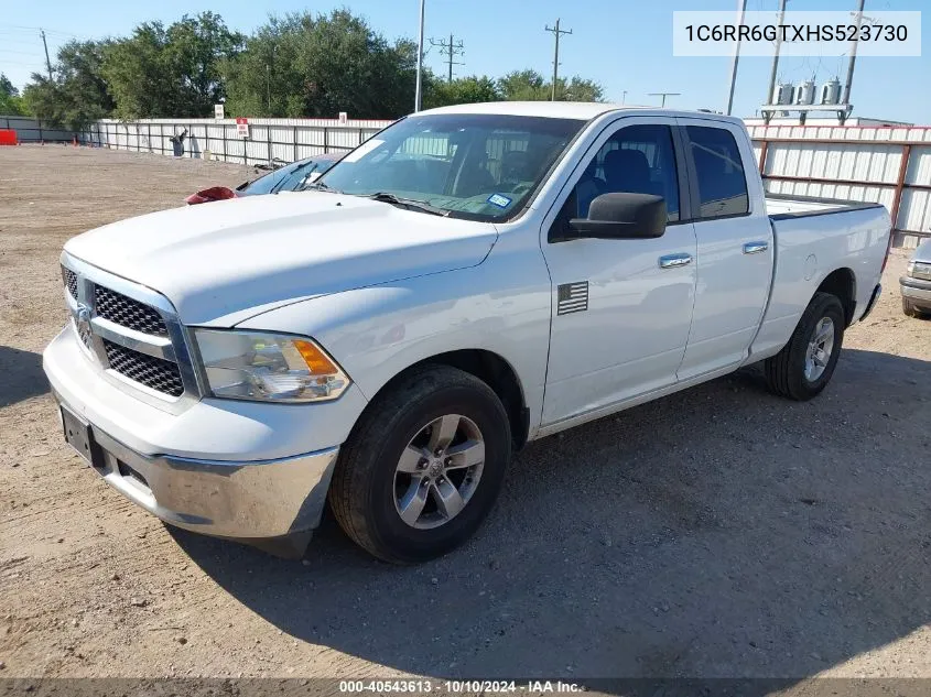 2017 Ram 1500 Slt 4X2 6'4 Box VIN: 1C6RR6GTXHS523730 Lot: 40543613