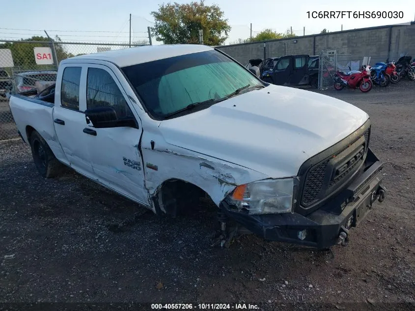 2017 Ram 1500 St VIN: 1C6RR7FT6HS690030 Lot: 40557206