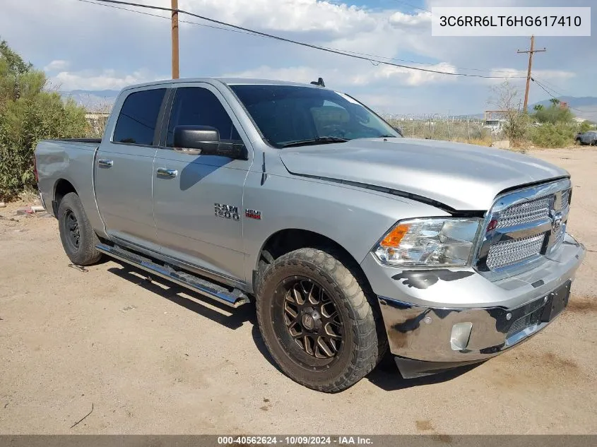 3C6RR6LT6HG617410 2017 Ram 1500 Big Horn 4X2 5'7 Box