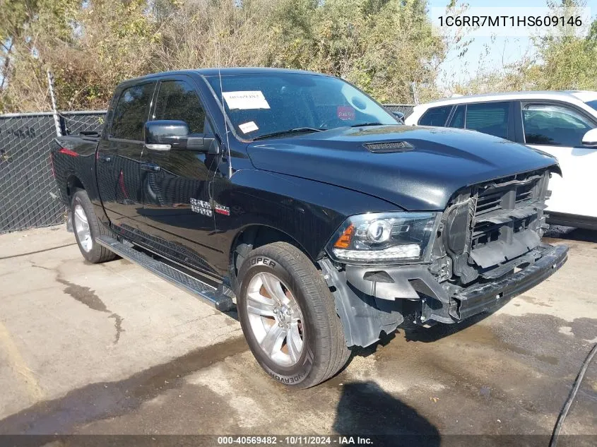 2017 Ram 1500 Sport 4X4 5'7 Box VIN: 1C6RR7MT1HS609146 Lot: 40569482