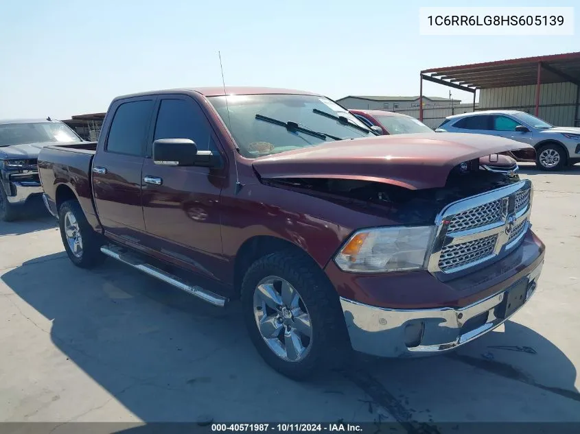 2017 Ram 1500 Lone Star 4X2 5'7 Box VIN: 1C6RR6LG8HS605139 Lot: 40571987