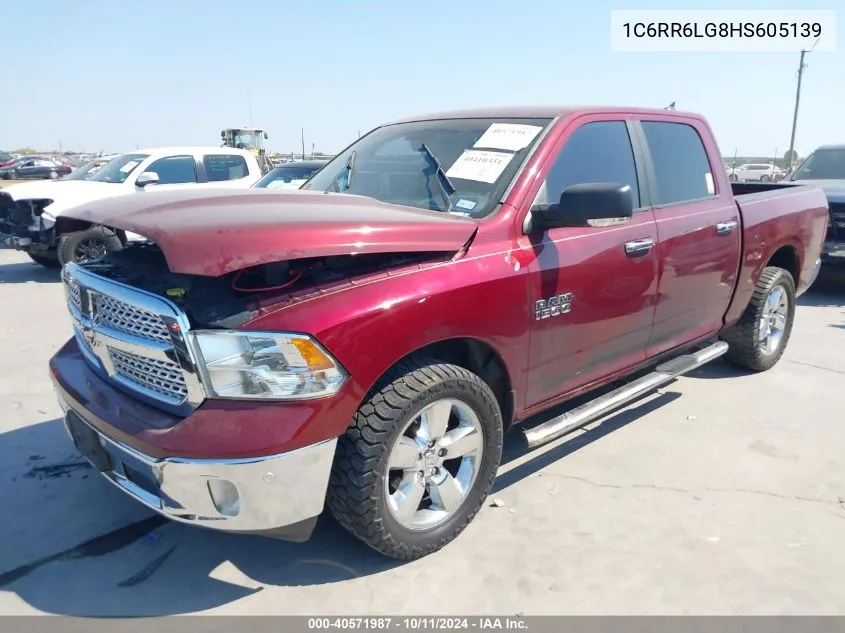 2017 Ram 1500 Lone Star 4X2 5'7 Box VIN: 1C6RR6LG8HS605139 Lot: 40571987