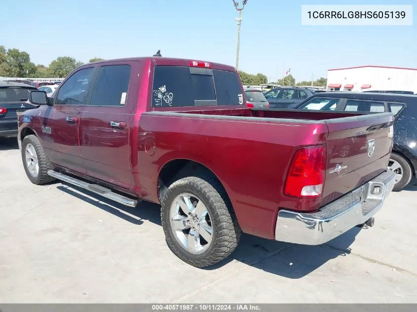 2017 Ram 1500 Lone Star 4X2 5'7 Box VIN: 1C6RR6LG8HS605139 Lot: 40571987