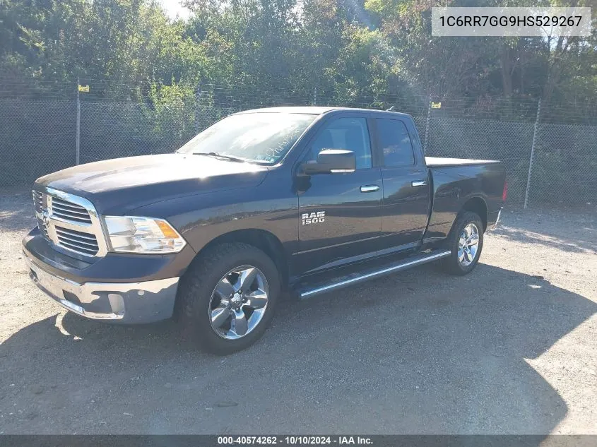 2017 Ram 1500 Big Horn 4X4 6'4 Box VIN: 1C6RR7GG9HS529267 Lot: 40574262