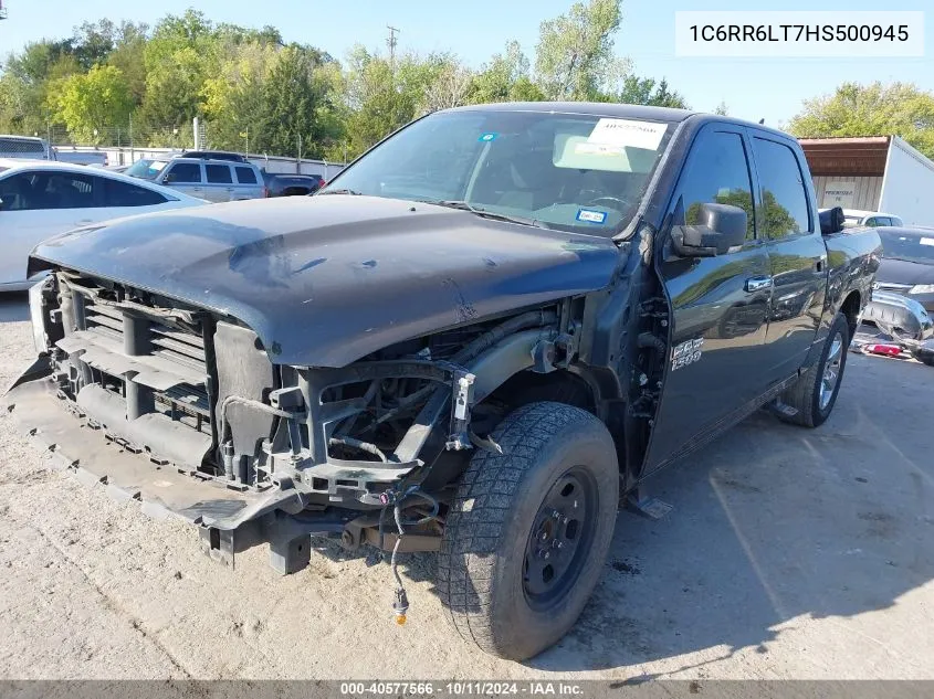 2017 Ram 1500 Slt VIN: 1C6RR6LT7HS500945 Lot: 40577566