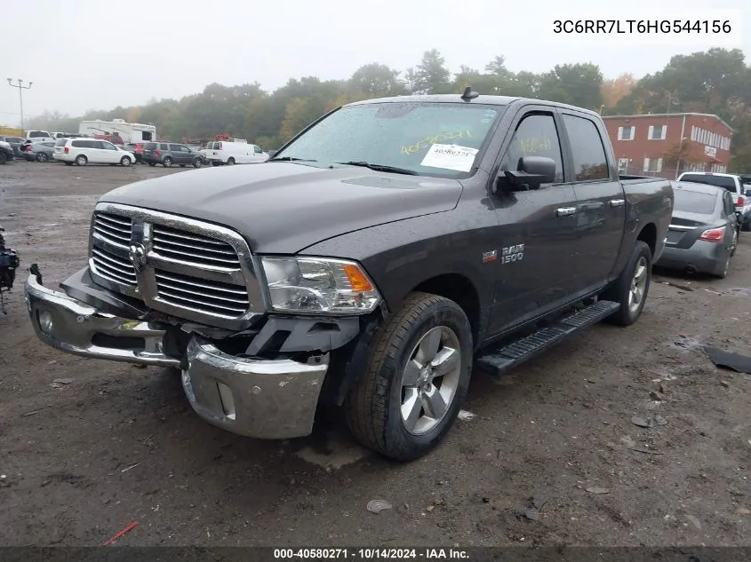 2017 Ram 1500 Slt VIN: 3C6RR7LT6HG544156 Lot: 40580271