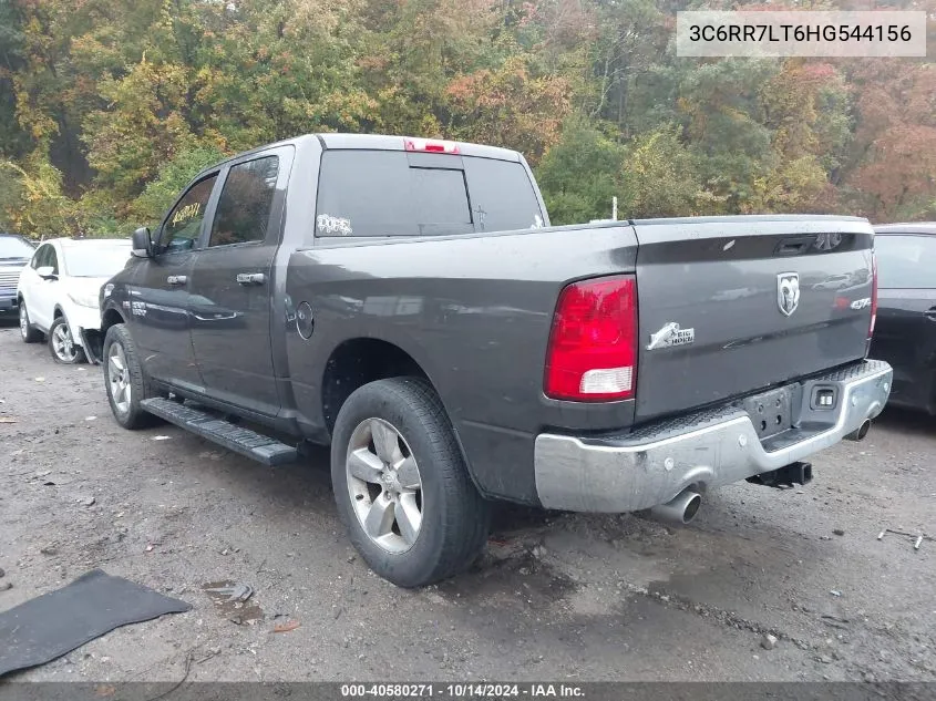 2017 Ram 1500 Slt VIN: 3C6RR7LT6HG544156 Lot: 40580271