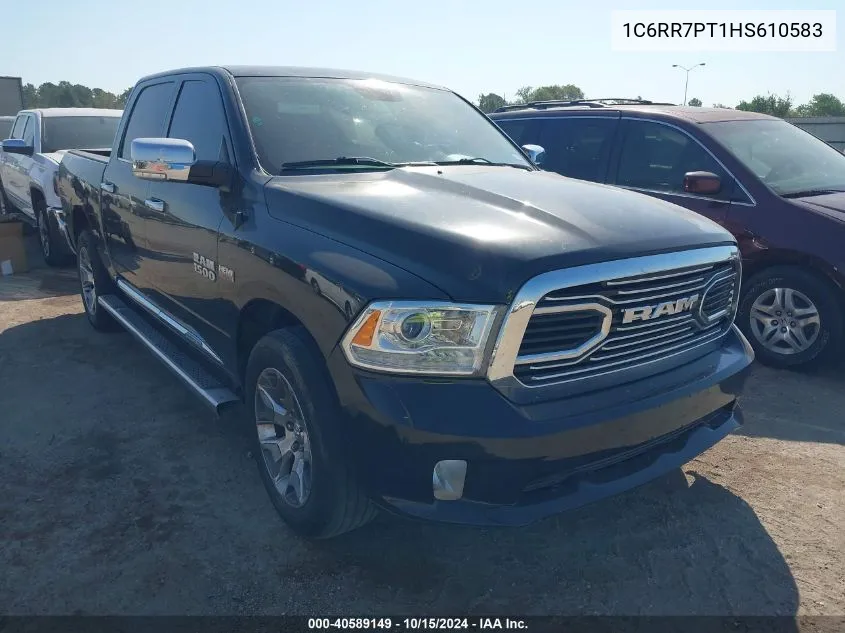 2017 Ram 1500 Limited 4X4 5'7 Box VIN: 1C6RR7PT1HS610583 Lot: 40589149