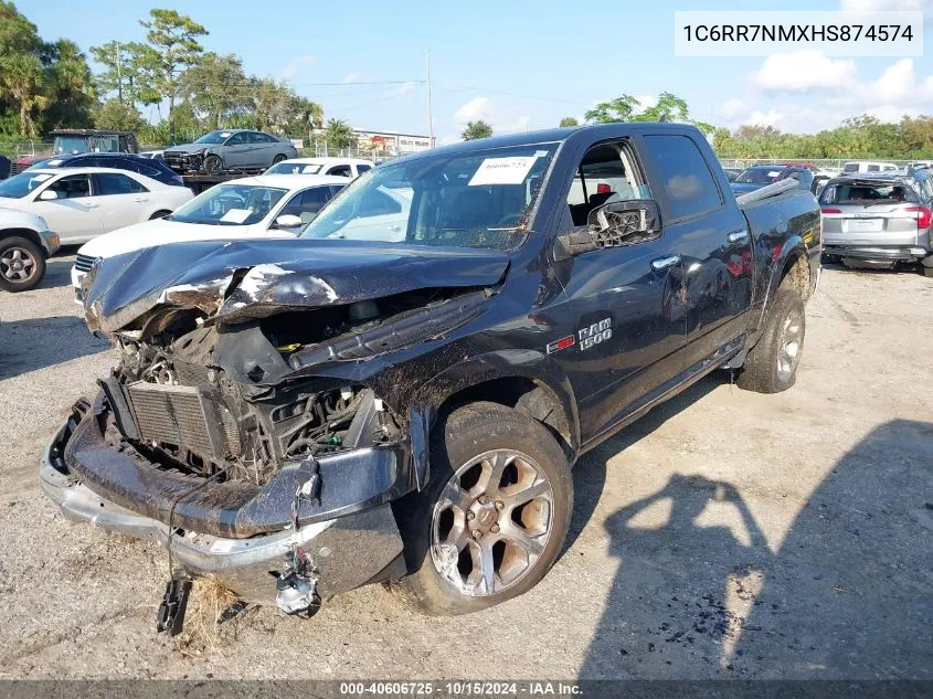 2017 Ram 1500 Laramie 4X4 5'7 Box VIN: 1C6RR7NMXHS874574 Lot: 40606725