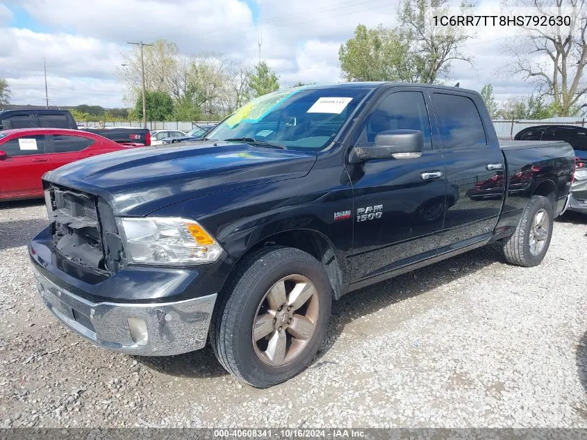 2017 Ram 1500 Big Horn 4X4 6'4 Box VIN: 1C6RR7TT8HS792630 Lot: 40608341