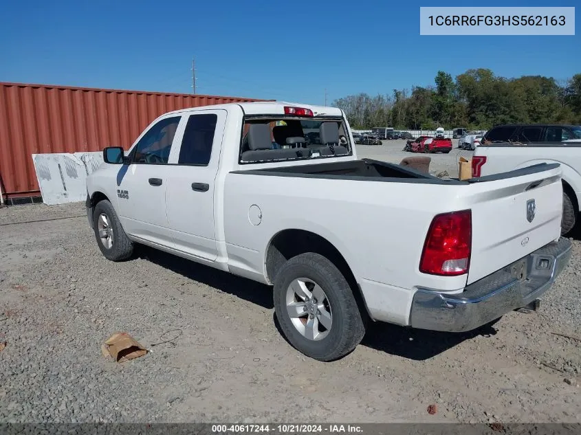 1C6RR6FG3HS562163 2017 Ram 1500 Tradesman 4X2 6'4 Box