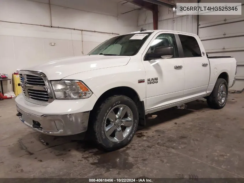 2017 Ram 1500 Big Horn 4X4 5'7 Box VIN: 3C6RR7LT4HG525346 Lot: 40618456