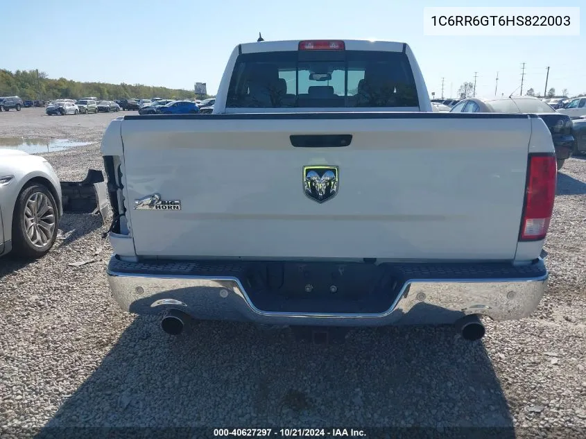 2017 Ram 1500 Slt VIN: 1C6RR6GT6HS822003 Lot: 40627297