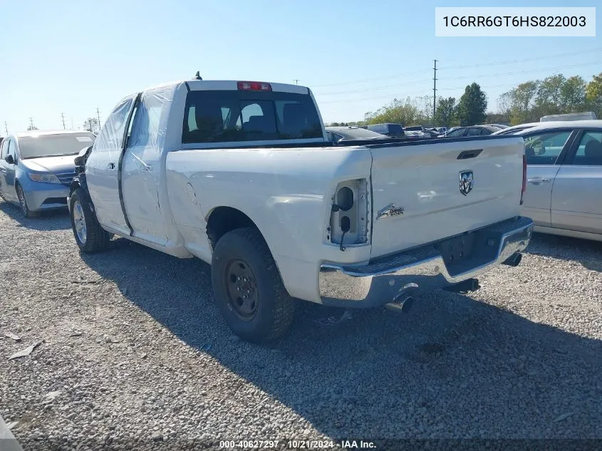 2017 Ram 1500 Slt VIN: 1C6RR6GT6HS822003 Lot: 40627297