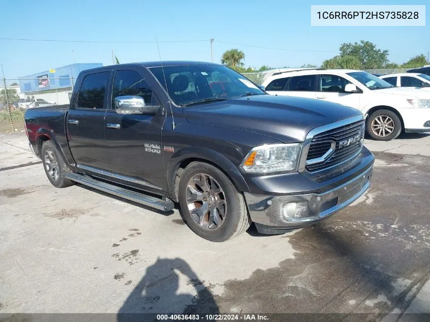 2017 Ram 1500 Limited 4X2 5'7 Box VIN: 1C6RR6PT2HS735828 Lot: 40636483