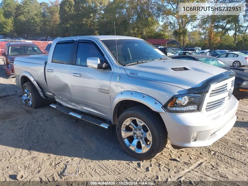 2017 Ram 1500 Sport VIN: 1C6RR7UT5HS732951 Lot: 40645505