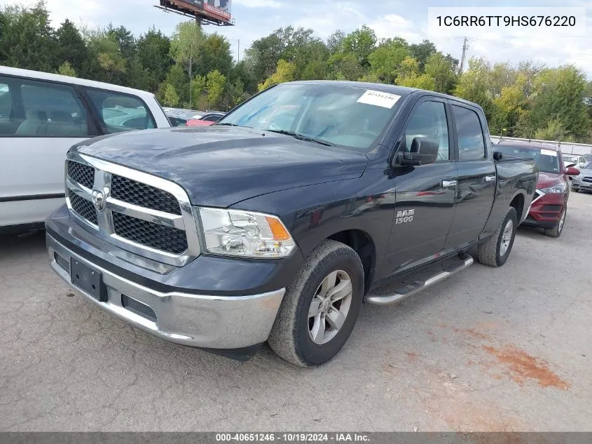 2017 Ram 1500 Slt VIN: 1C6RR6TT9HS676220 Lot: 40651246