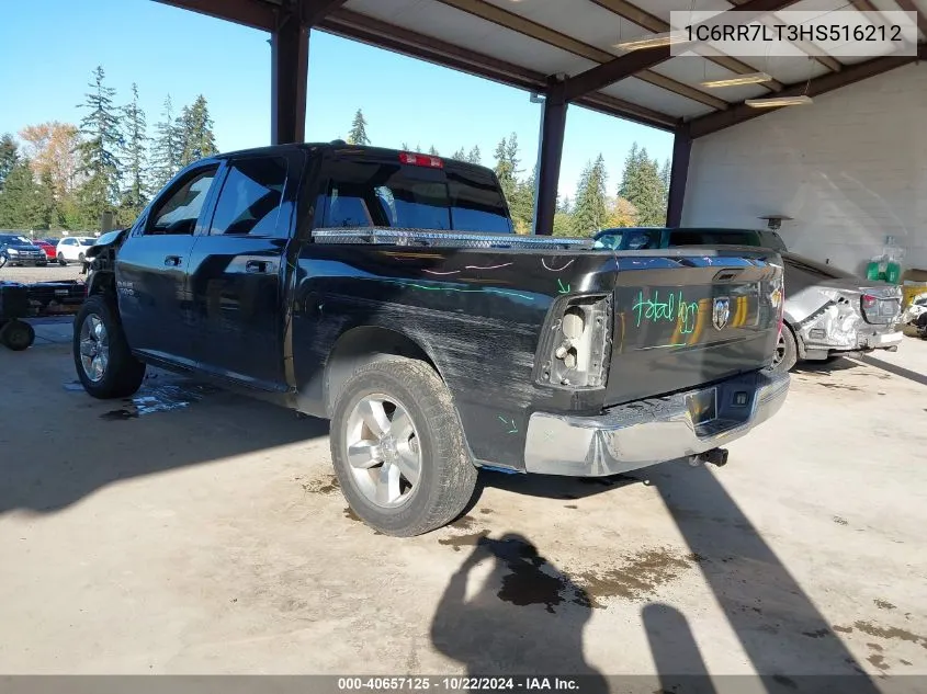 2017 Ram 1500 Slt VIN: 1C6RR7LT3HS516212 Lot: 40657125