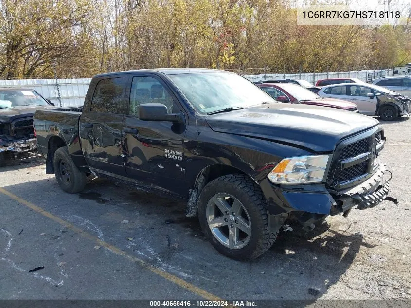 1C6RR7KG7HS718118 2017 Ram 1500 Express 4X4 5'7 Box