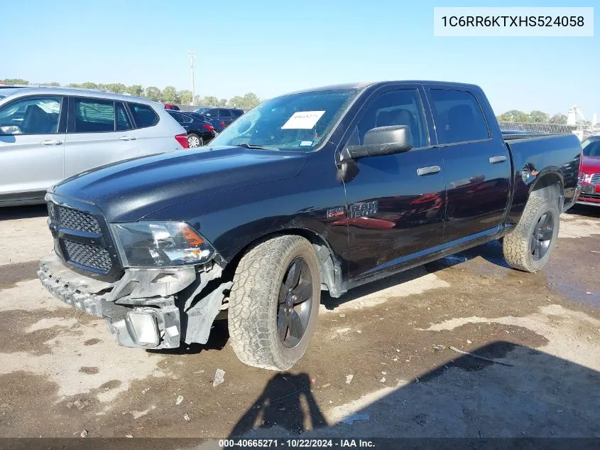 1C6RR6KTXHS524058 2017 Ram 1500 Express 4X2 5'7 Box