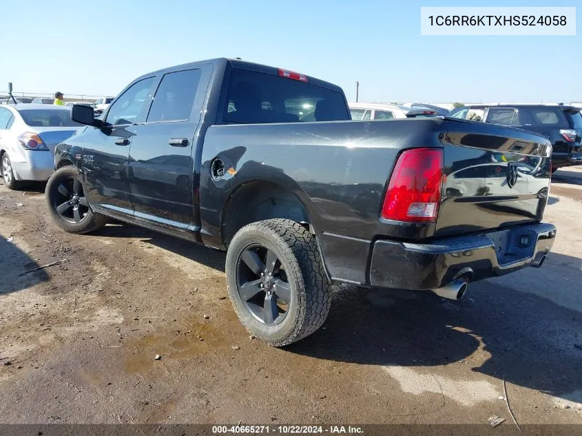 1C6RR6KTXHS524058 2017 Ram 1500 Express 4X2 5'7 Box