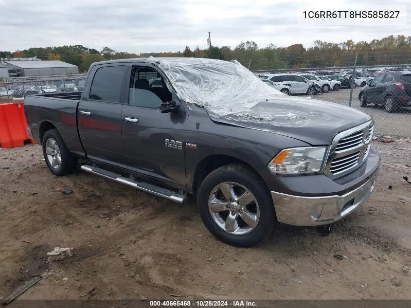 2017 Ram 1500 Big Horn 4X2 6'4 Box VIN: 1C6RR6TT8HS585827 Lot: 40665468