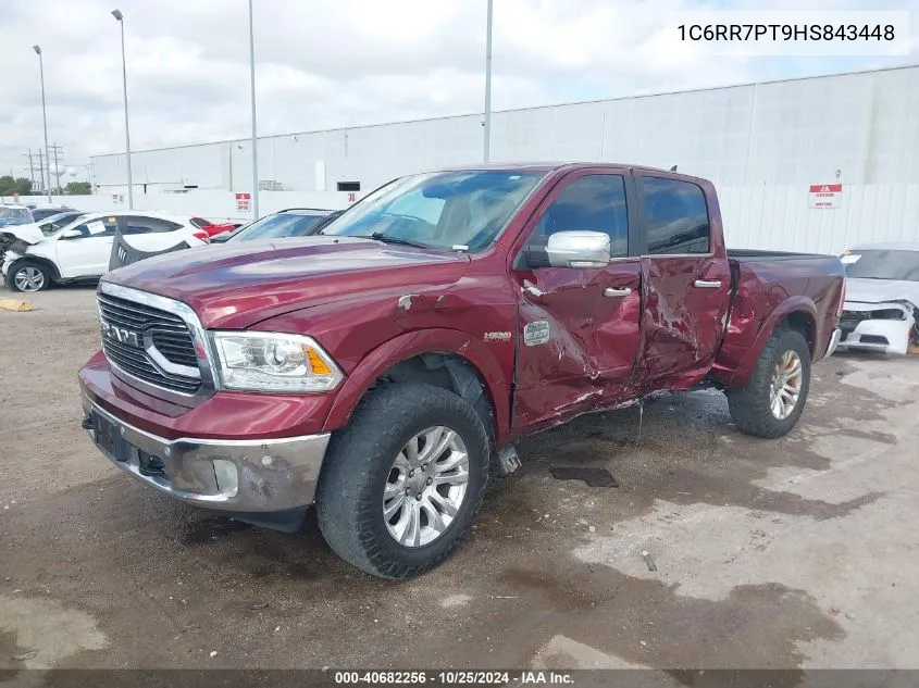 2017 Ram 1500 Longhorn 4X4 5'7 Box VIN: 1C6RR7PT9HS843448 Lot: 40682256