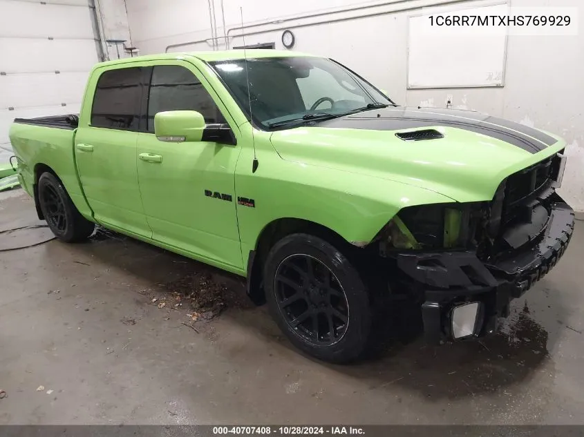 2017 Ram 1500 Sport VIN: 1C6RR7MTXHS769929 Lot: 40707408