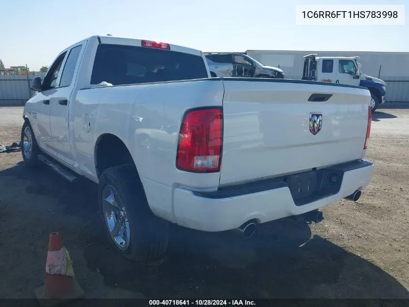 1C6RR6FT1HS783998 2017 Ram 1500 Express 4X2 6'4 Box