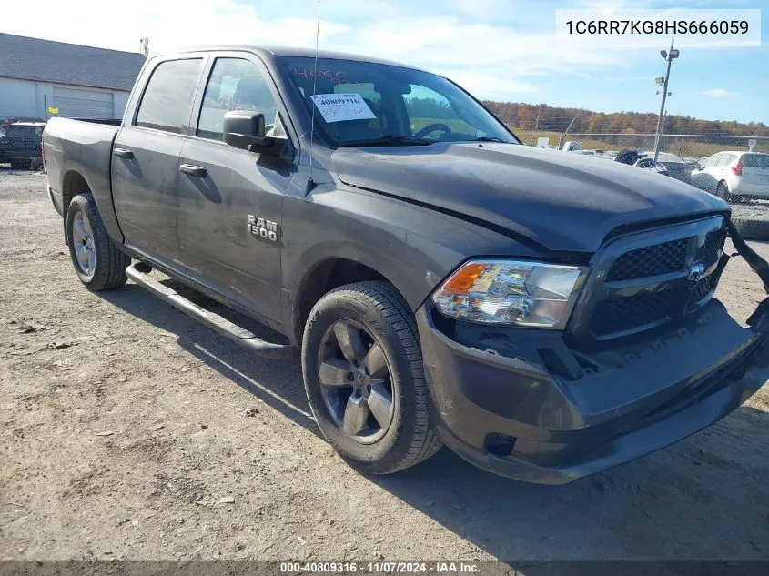 2017 Ram 1500 Express 4X4 5'7 Box VIN: 1C6RR7KG8HS666059 Lot: 40809316