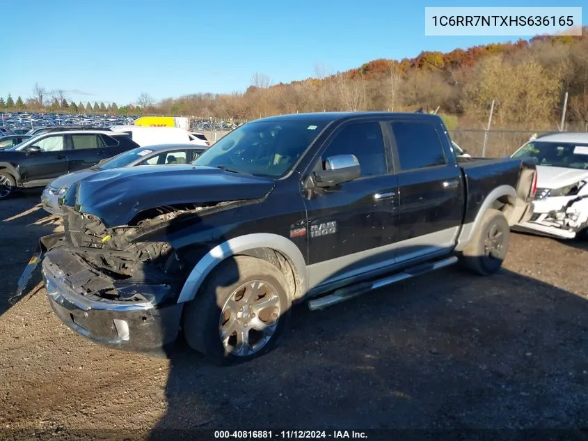 1C6RR7NTXHS636165 2017 Ram 1500 Laramie 4X4 5'7 Box