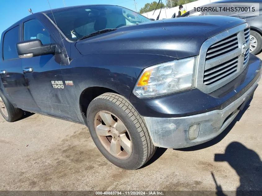 2017 Ram 1500 Lone Star 4X2 5'7 Box VIN: 1C6RR6LT4HS570015 Lot: 40883794