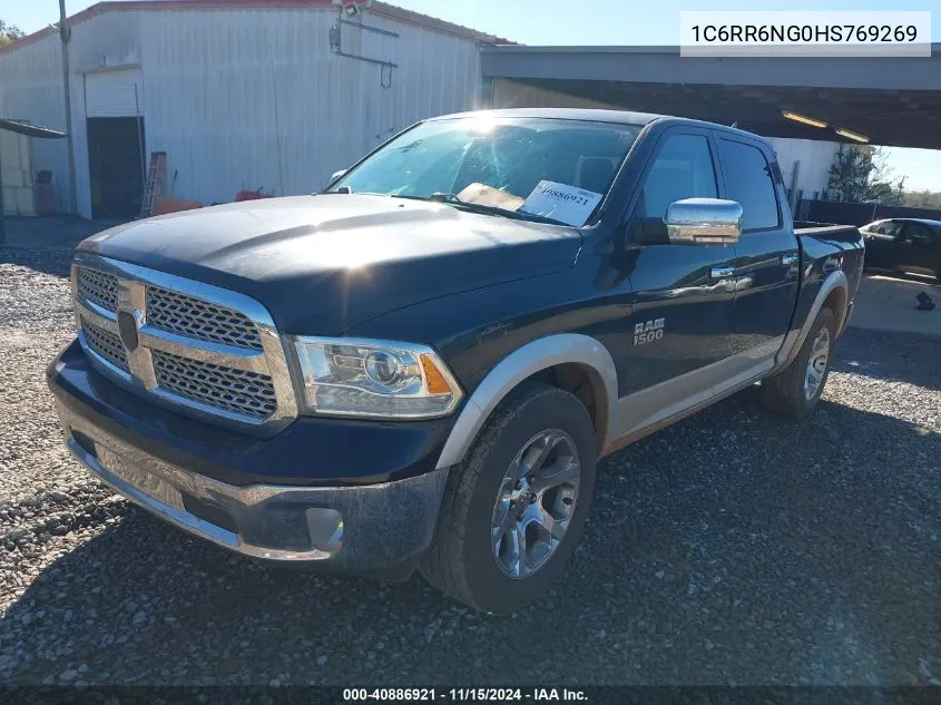 2017 Ram 1500 Laramie 4X2 5'7 Box VIN: 1C6RR6NG0HS769269 Lot: 40886921