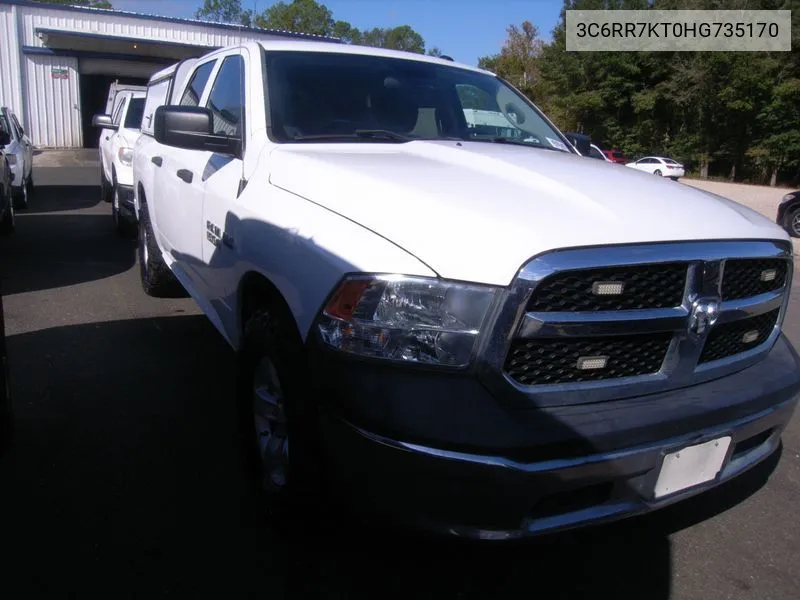 2017 Ram 1500 St VIN: 3C6RR7KT0HG735170 Lot: 40914322