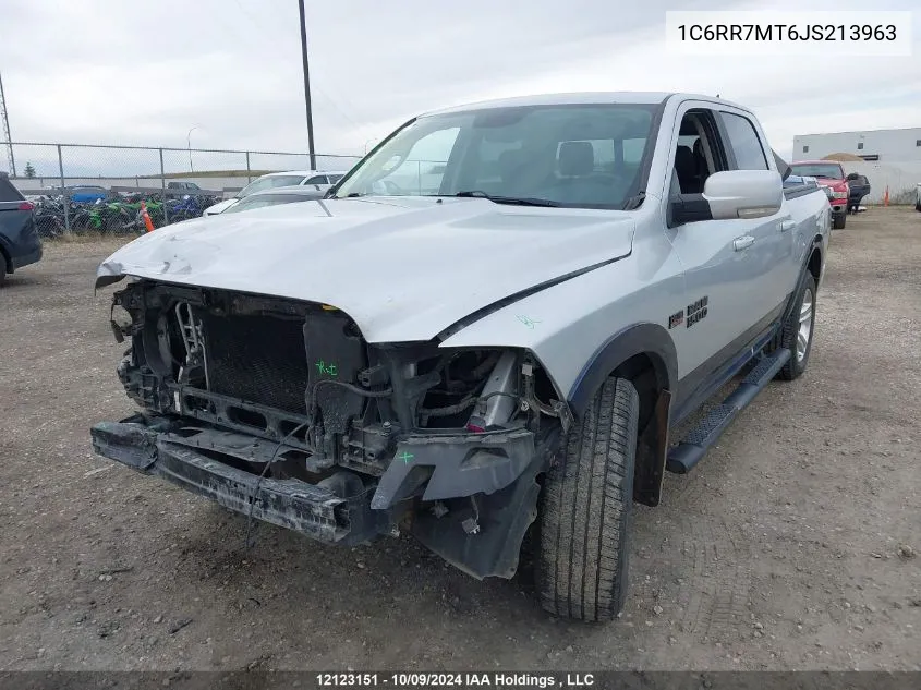 2018 Ram 1500 Sport VIN: 1C6RR7MT6JS213963 Lot: 12123151