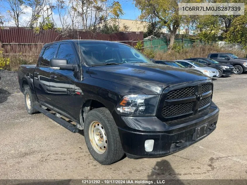 2018 Ram 1500 Slt VIN: 1C6RR7LM0JS287339 Lot: 12131292